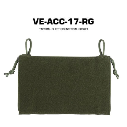 Tactical Chest Rig Internal Pocket Chest Hanging Front Panel Pouch