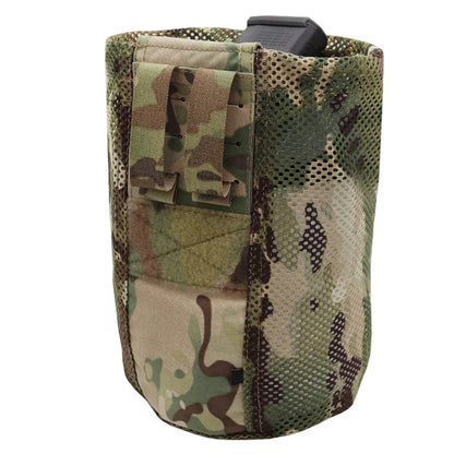 New Folding Mesh Drop Pouch Tactical Molle Magazine Dump Pouch Recycling Bag Hunting Airsoft Bags