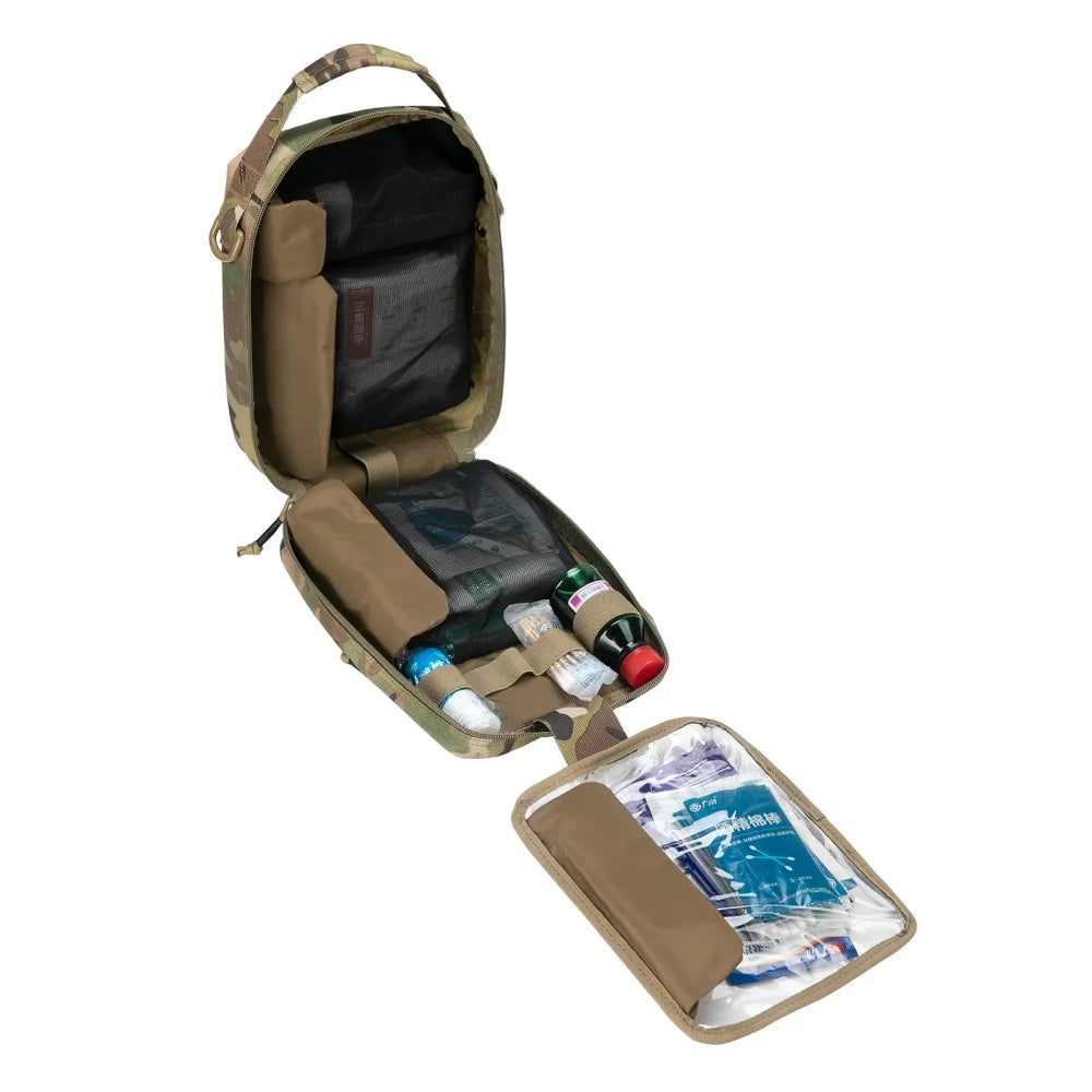 Spanker Multifunctional Medical First Aid Bag Molle EDC Pouch Tactical Portable Emergency Kit Hunting Vest Accessories Bag