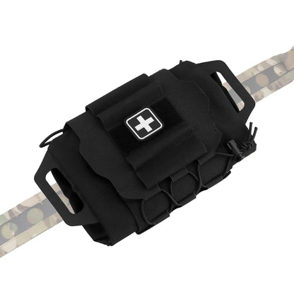 OPHIDIANTAC IFAK Pouch Two Piece System Medical First Aid Pouch Med Roll Carrier   Hiking Hunting Bag