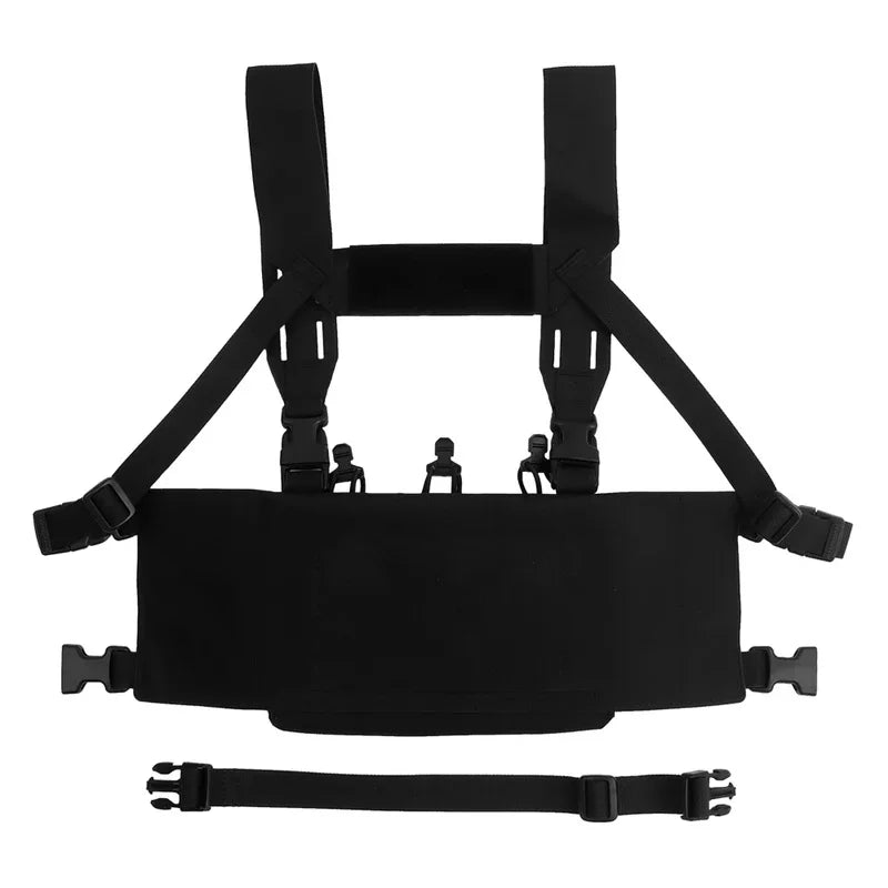 Tactical Triple 5.56 Magazine Storage Pouch Modular MOLLE Chest Rig Fit Plate Carrier Vest For Outdoor Airsoft Hunting Shooting