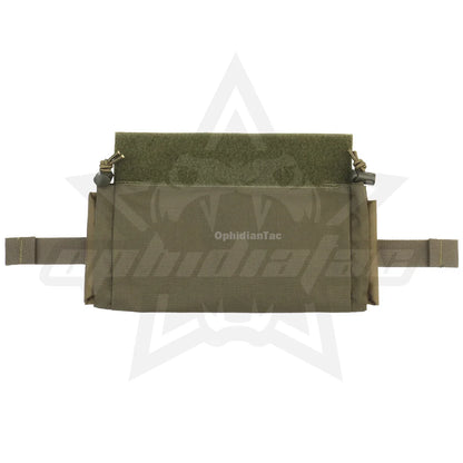 Outdoor vest expansion lower abdomen medical kit large capacity portable quick release FC first aid kit