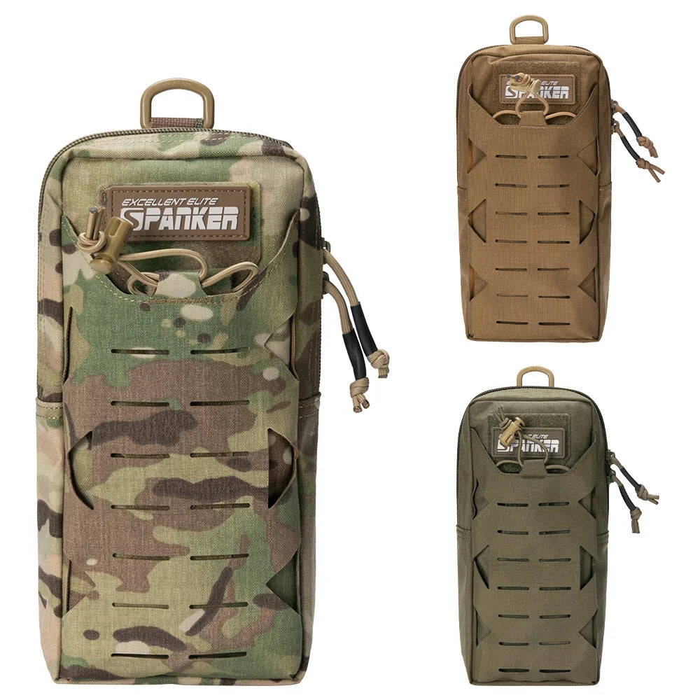 500D Tactical Molle Pouch Outdoor Phone Pouch Waist Bag EDC Tool Accessories Bag Vest Pack Fanny Multi-function Tool Bags
