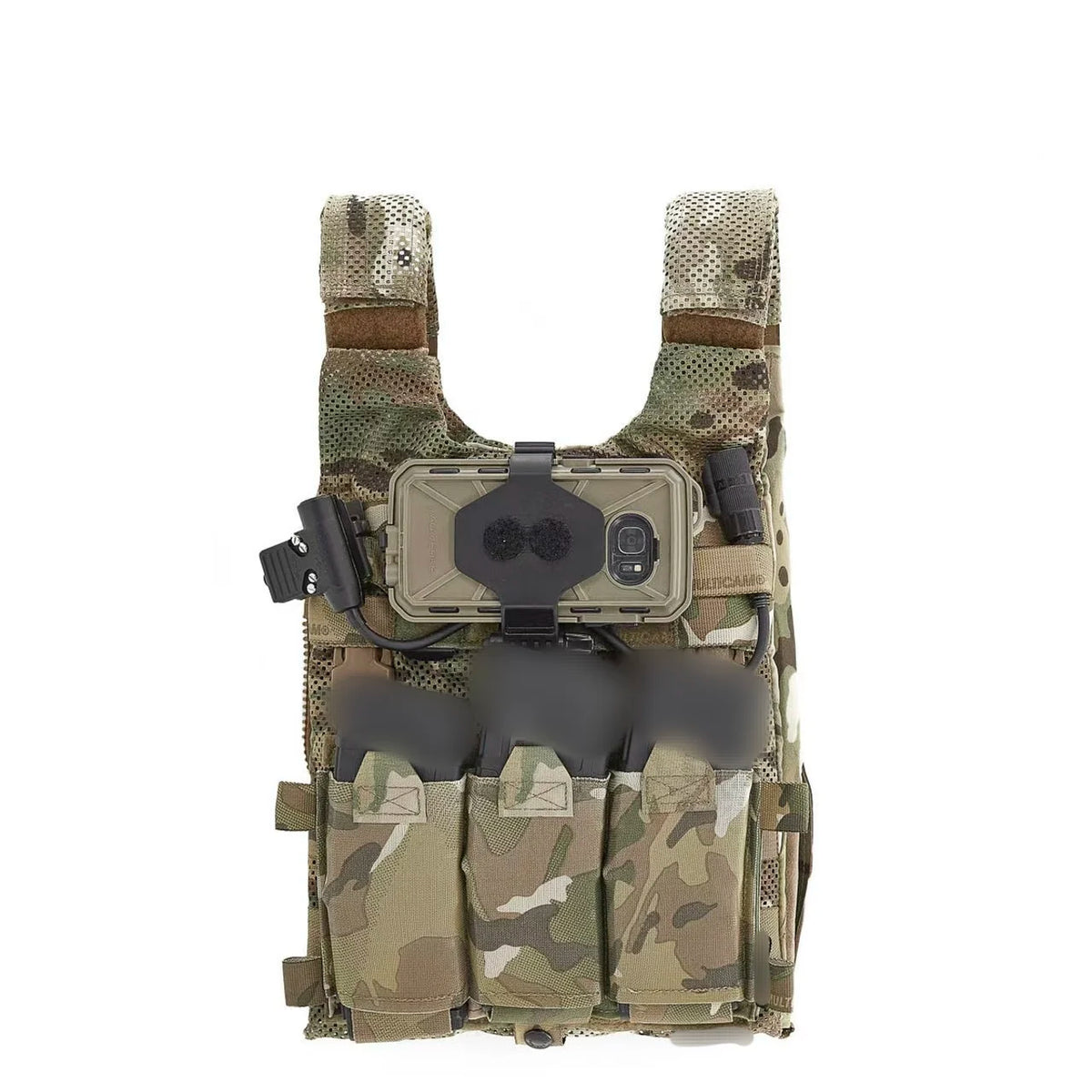 Sports - Multi Functional SS Low Visibility Elastic Front Panel Chest Hanging LV119 FCPC JPC2.0