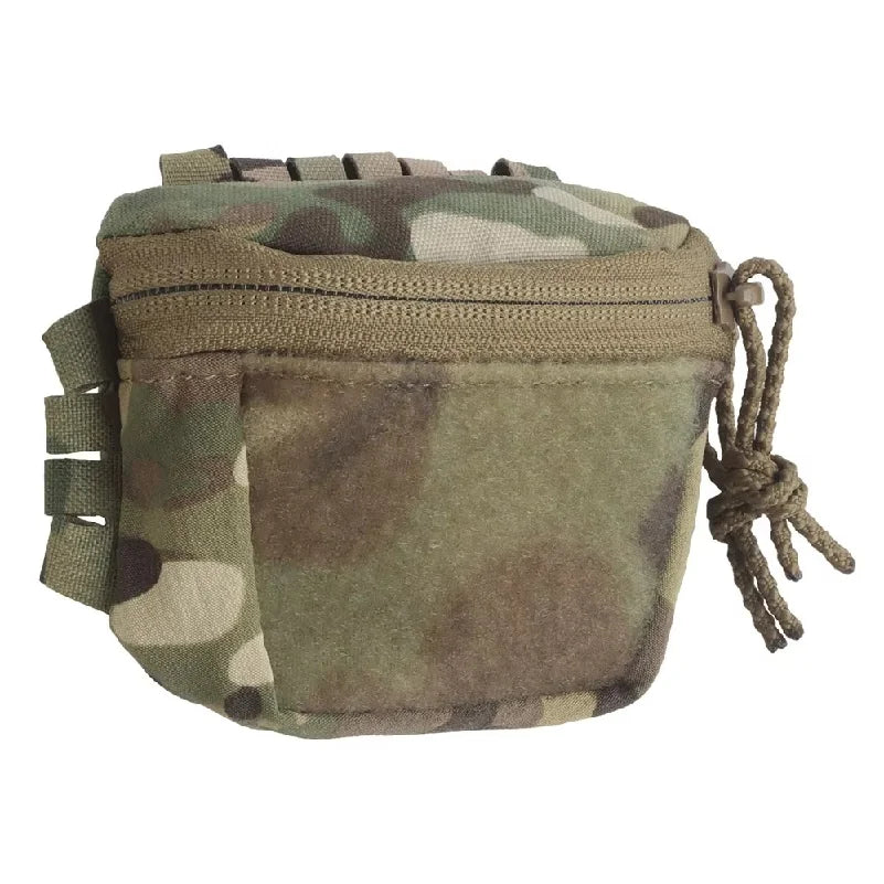 Tactical Helmet Rear Bag SC Style Brain Battery Pouch Hook&Loop NVG Battery Box Storage for Hunting Fast Helmet Gear Accessories