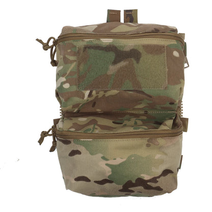 V5 FCPC Tactical Vest Backplate Supplement Sub-package Militar Airsoft Hunting Vest Plate Carrier Mag Double Sundries Pouch