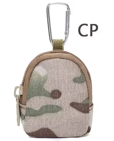 Tactical EDC Pouch Key Wallet Holder Men Coin Purses Pouch Bag Keychain Zipper Pocket Outdoor Key Bag
