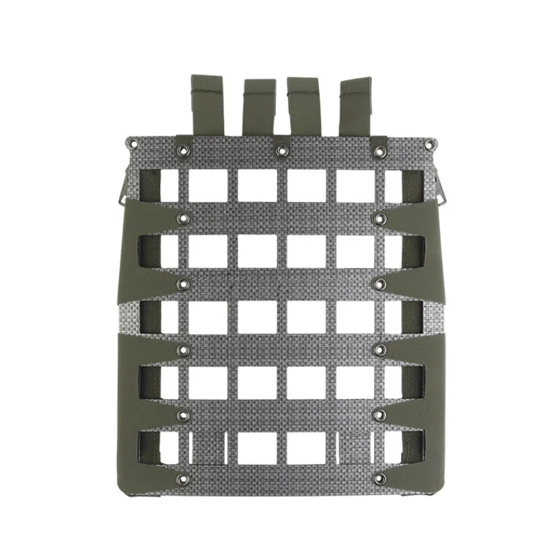 Tactical Molle Zipper Back Panel Board Lightweight Holder Expand Gear Equipment Vest Plate Carrier Hunting Protective Vest