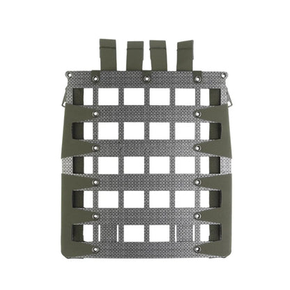 Tactical Molle Zipper Back Panel Board Lightweight Holder Expand Gear Equipment Vest Plate Carrier Hunting Protective Vest