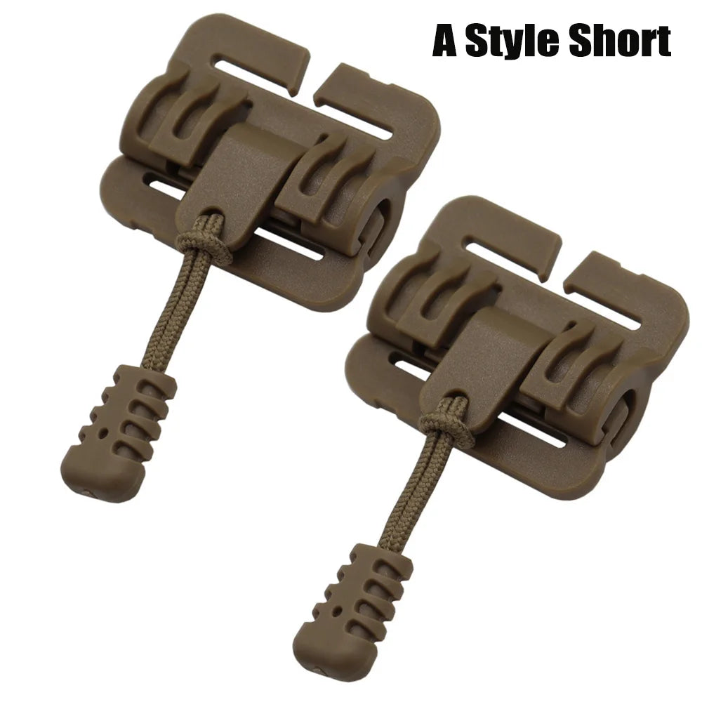 1 Pair Tactical Vest Quick Release Buckle Rapid Open Connector Hunting Vest Cummerbund Shoulder Webbing Connector Accessories