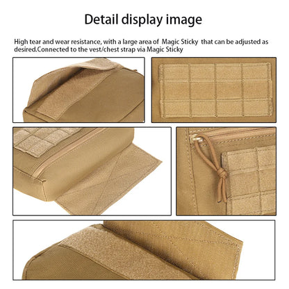 Multi functional hanging bag storage bag expansion bag can be extended on top of hunting vest backpack