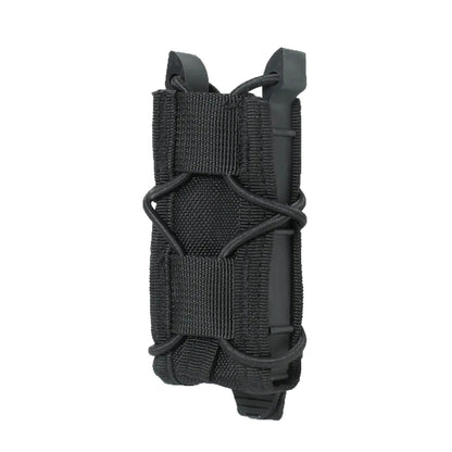 9MM Pistol Single Magazine Pouch Molle Mini Mag Holster EDC Tool Bag Flashlight Torch Holder Hunting Knife Holster Vest Pouches