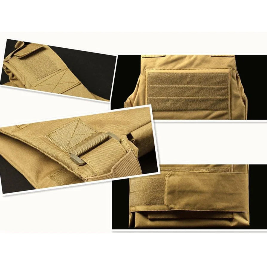 Outdoor protective Tactical Vest Safety Security Guard Clothing Cs Game Airsoft Accessories Hunting Vest
