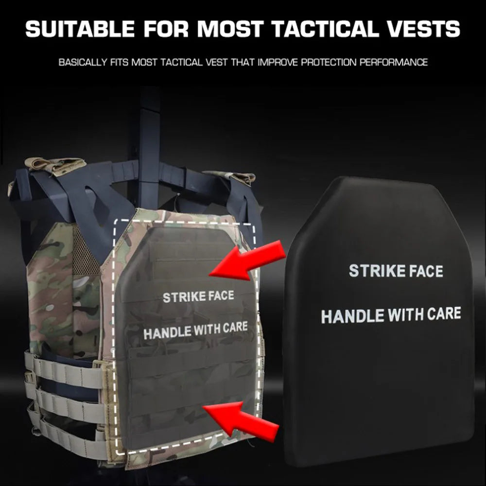 2PCS Tactical Vest JPC CPC Plate Carrier EVA Insert Panels Side Pouch Pads 6x6“ Paintball Airsoft Vests Shock Plates Shockproof