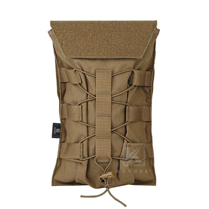 KRYDEX Tactical 50 oz Hydration Carrier Pack MOLLE Pouch Modular 1.5L Water Bladder Bags Outdoor Hiking Camping Accessories