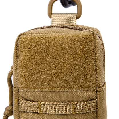 New Tactical Mini MOLLE Pouch Compact Utility EDC Bag with Carabiner for Outdoor Hunting Camping Hiking Everyday Carry