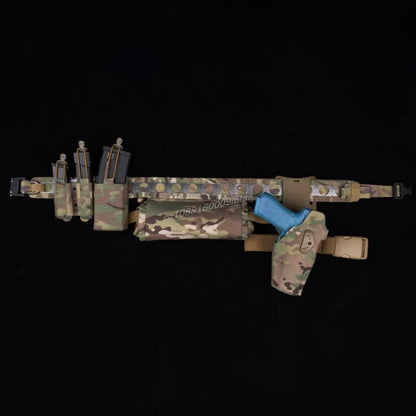 Tactical Magazine Pouch 9mm Double Ferro Style Mag Pouches Single 556 Pistol AR M4 Rifle Mag Bag MOLLE Battle Belt Accessories