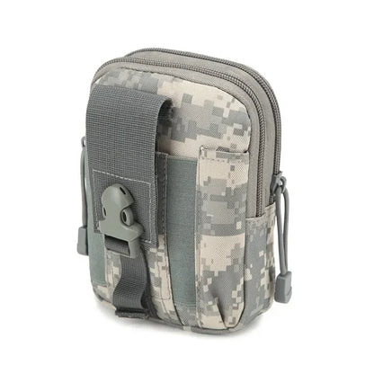 1Pcs Men's Belt Bag Outdoor Waist Bag Bag Waterproof Camo Sports Hunting Accessories Molle Nylon Cell Phone Storage Waist Pack