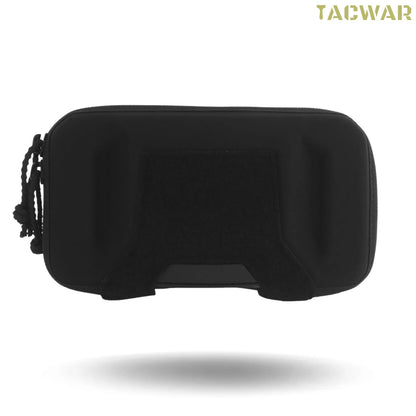 Tactical Universal Phone Pouch with Rigid Protective Shell,  MOLLE Chest‑Mount Phone Holder for Plate Carrier Chest Rig