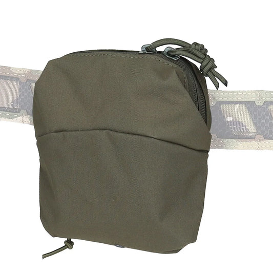 6x5 Inch Tactical General Purpose Pocket MOLLE Mag GP Pouch Utility Backpack FCPC Plate Carrier Accessories Cylindrical Bag