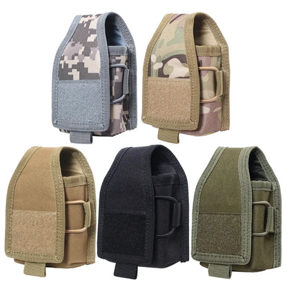 Molle Radio Pouch Interphone Phone Holder Magazine Holster Outdoor Sports Camping Hiking Hunting EDC Walkie Talkie Waist Bag