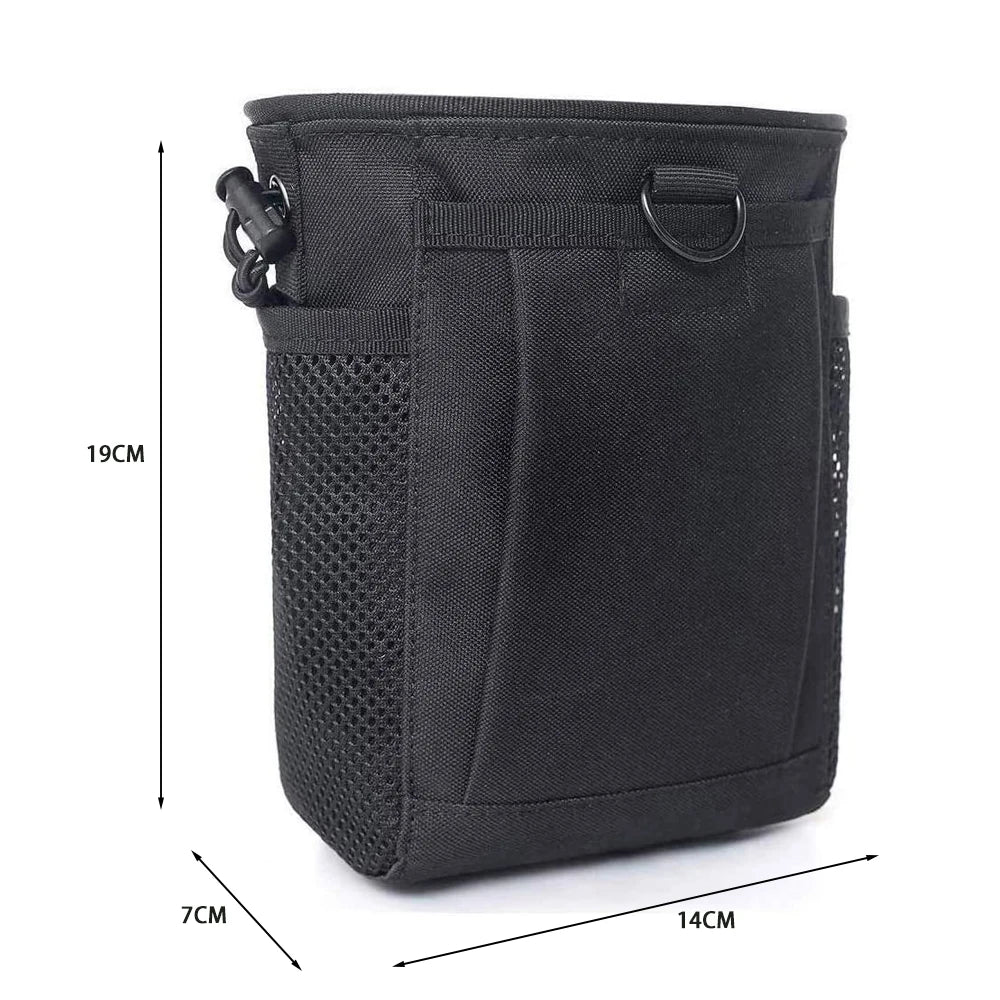 New Outdoor 3-5L Molle Nylon Dump Drop Pouch Recycle Waist Pack Bags Ammo Recycle Bag Hiking Hunting Accessories Bag﻿