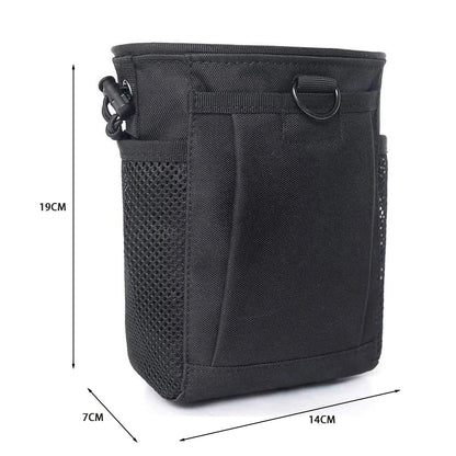 New Outdoor 3-5L Molle Nylon Dump Drop Pouch Recycle Waist Pack Bags Ammo Recycle Bag Hiking Hunting Accessories Bag﻿