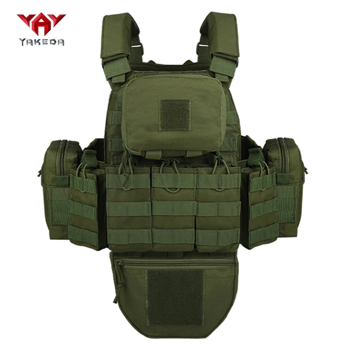 YAKEDA Multi functional Hunting Tank Top MOLLE System Shoulder Straps Adjustable, Detachable, and Removable