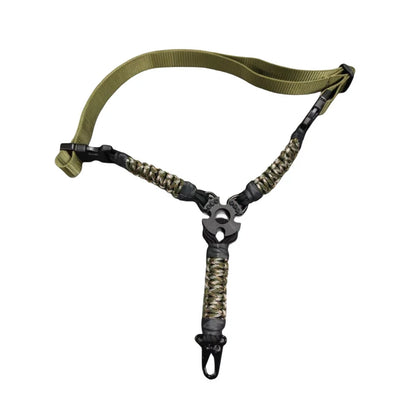Nylon Webbing Multiuse Durable Rifles Sling Tactic Single Point Gun Shoulder Strap Quickly Adjust Length