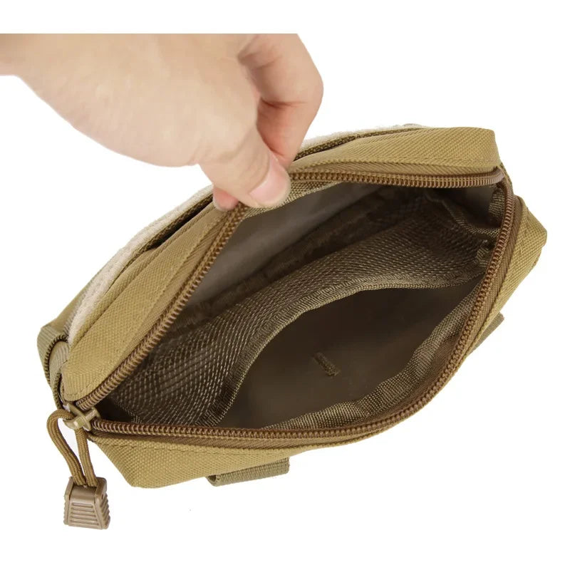 Molle EDC Tool Pouch Utility Waist Bag Phone Holder Mag Holster Outdoor Sport Hiking Hunting Camping Accessories Organizer Pack