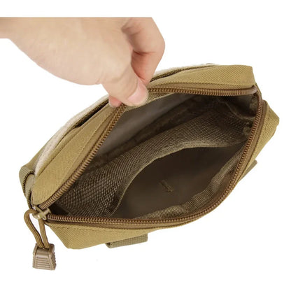 Molle EDC Tool Pouch Utility Waist Bag Phone Holder Mag Holster Outdoor Sport Hiking Hunting Camping Accessories Organizer Pack