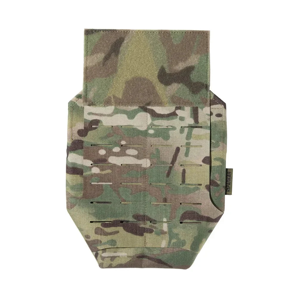 Tactical Molle Magazine Dump Pouch Protect Carrier Plate Pouch Magic Tape Vest Accessories Bag Belt Fanny Outdoor Pouch