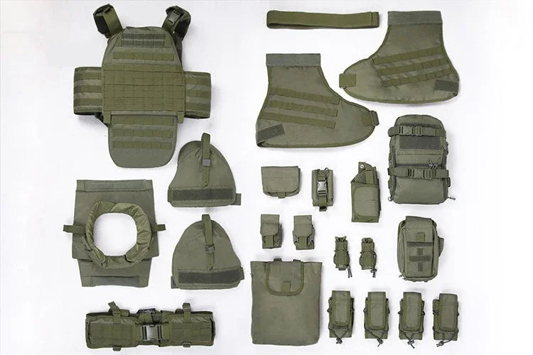  Replica Russian Tactica Training Protective Vest Outdoor Combat Vest SOBR Green Atacs FG Full Guard Vest DCS Combat Equipment