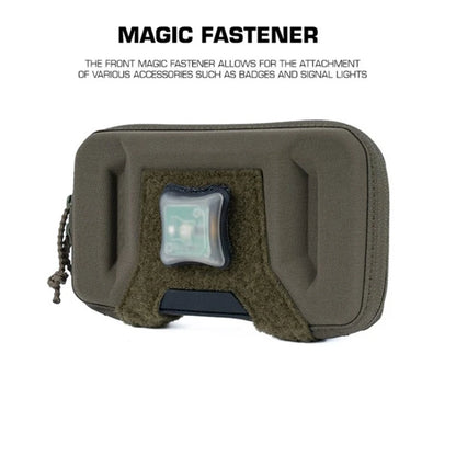 Tactical Phone Pouch MOLLE Universal Smartphone Holder  Navigation Board Holder Airgun Vest Equipment Hunting Vest Accessories