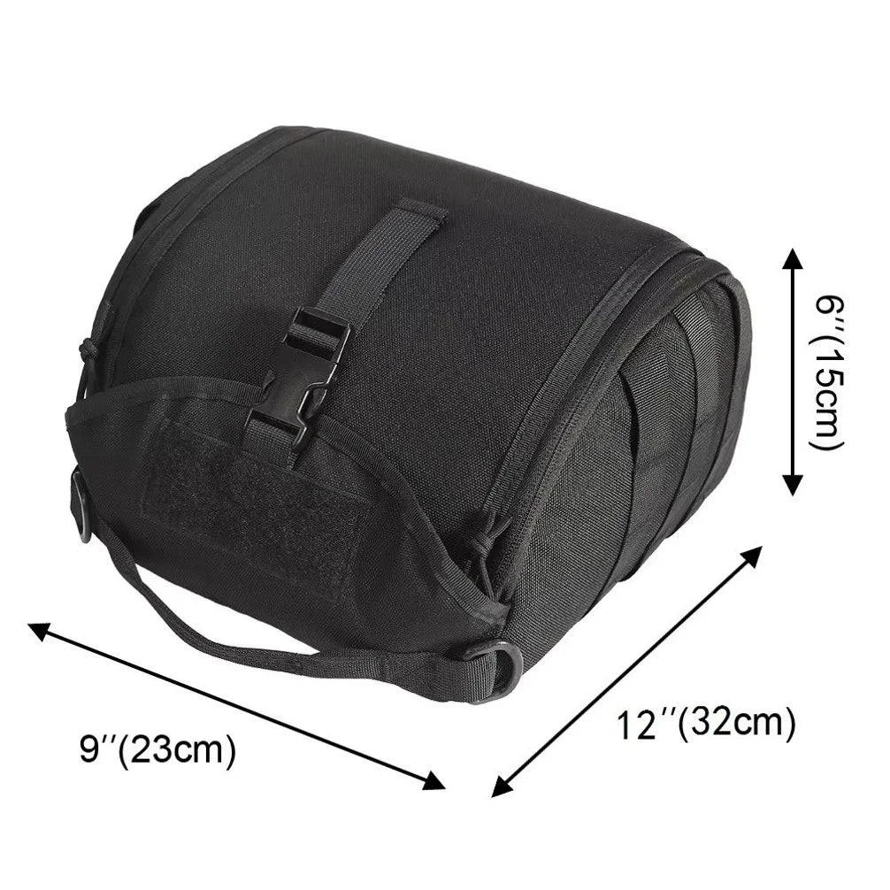 Tactical Helmet Bag MOLLE Mount Multi-Purpose Outdoor Sports Hunting Combat Training Airsoft Fast Helmet Storage Carrying Pouch