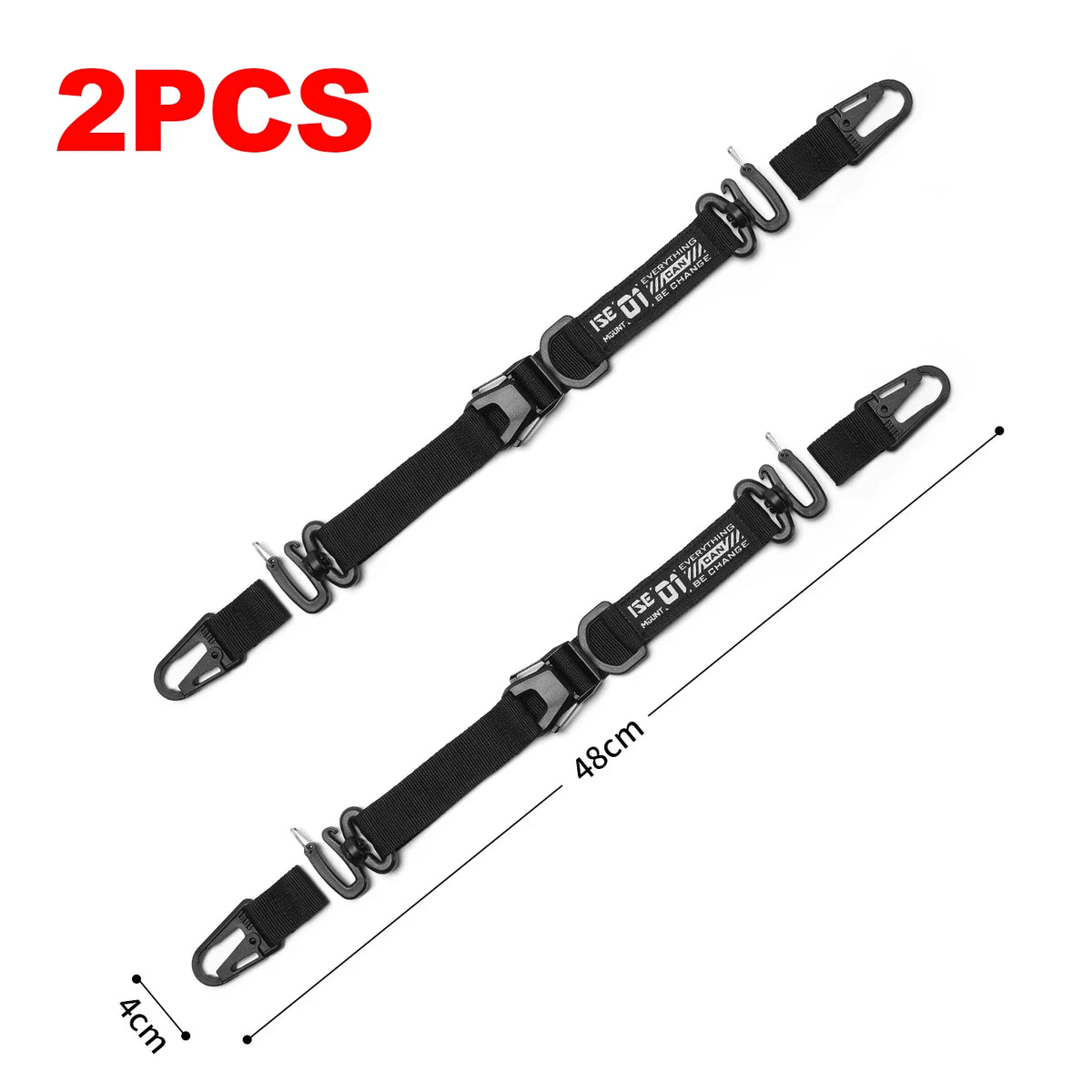 Outdoor Camping Hanging Strap Portable Adjustable Hand Lanyard for Bag Camping Picnic Equipment Outdoor Strap Carabiner Clips