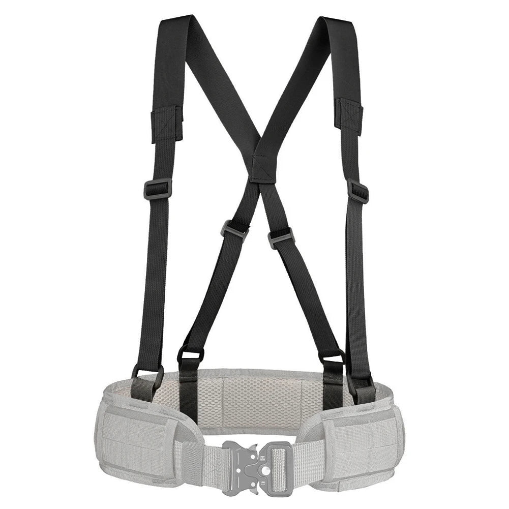 Y-Shape Tactical Suspenders Waist Seal Strap Braces Tactical Molle Shoulder Strap Duty Belt Harness Tool Hunting Accessories