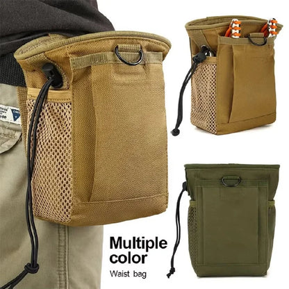 Outdoor 3‑5L Camouflage Molle Dump Drop Pouch 600D Nylon Recycle Waist Pack Tactical Storage Accessories Utility Bag