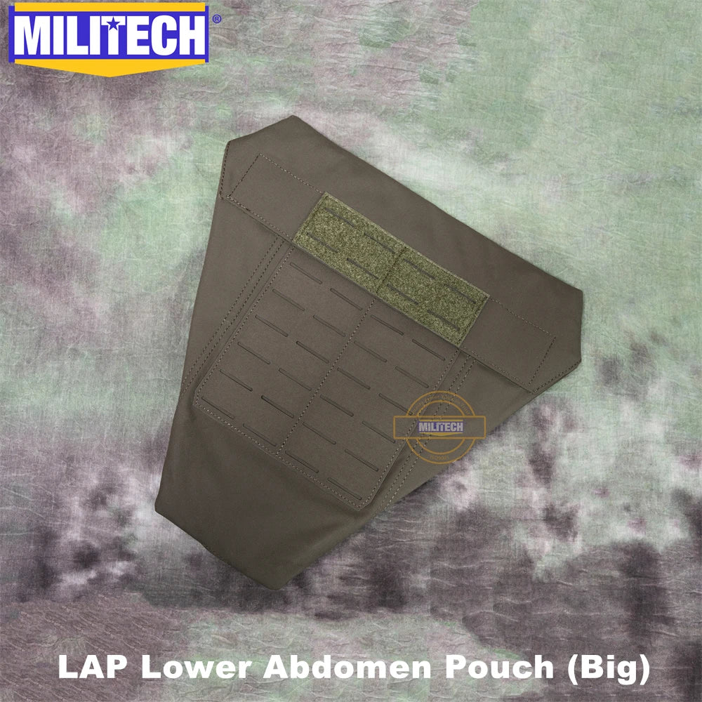 MILITECH Level 3A Groin Protection MV LAP Lower Abdomen Platform Pouch Molle Abdominal Bag With Soft Panel