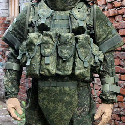Russia 6B45 Tactical Undershirt Full Protection Wear-Resistant Breathable Vest 6B45 Jungle Digital Green Outdoor Men