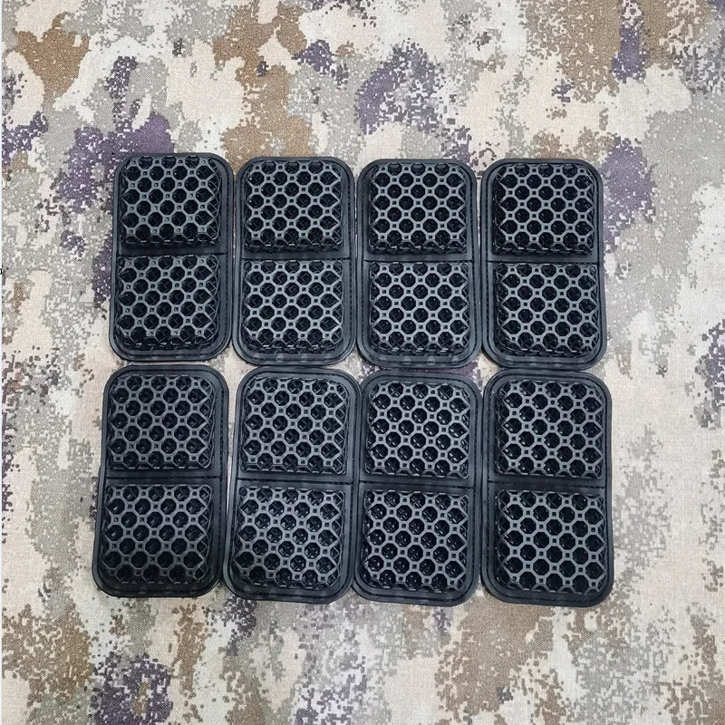 Outdoor Sports Grid Stress Reducing High Elasticity Lattice Vest Breathable Pad