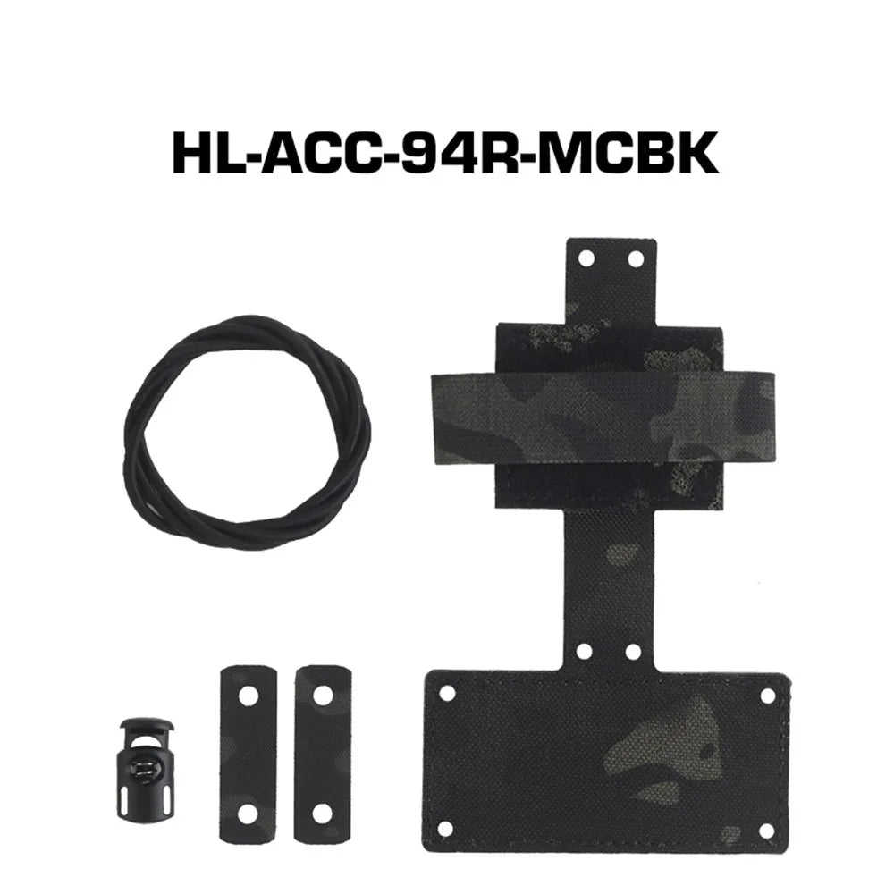 Tactical Hunting Helmet Night Vision Battery Pack Retainer NVG Battery Box Mounting Accessories Fixed Pouch Bag