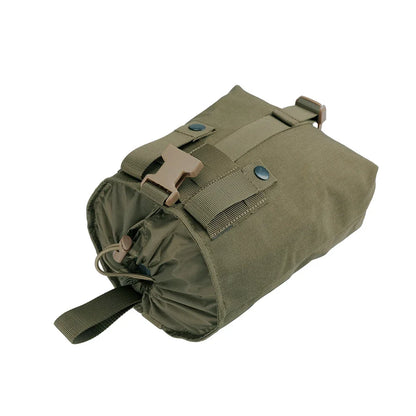 Tactical Molle Recycle Pouch Drop Pouch Portable Folding Recovery Storage Bag Outdoor Hunting  Waist Pack Bags
