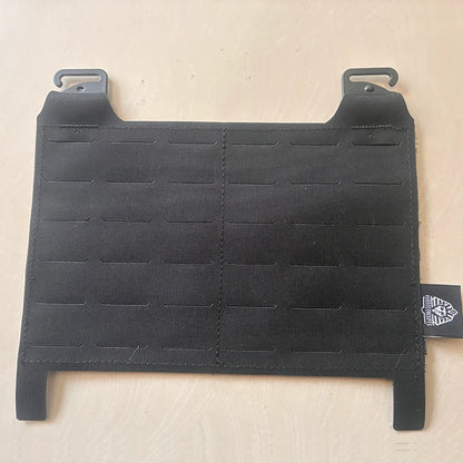 Tactical Vest Molle Front Panel Flat Pouch Expansion Conversion Board /Connecting Buckle Multicolor Laser Cutting