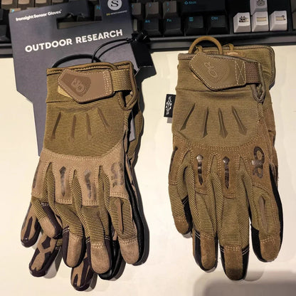 Iron-sighted Outdoor Gloves or Gloves for Field Exploration - for Camping
