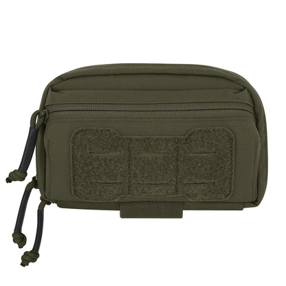 KRYDEX Tactical Chest Bag Admin Pouch MOLLE Utility Pouch Front Pocket for Hunting Vest and Chest Rig Outdoor Accessories
