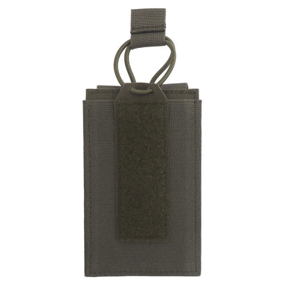 SP Elastic Single Triple Molle Mag Holster Compatible with AR 5.56 Magazine Vest Airsoft Front Panel Expansion Second Layer Bag