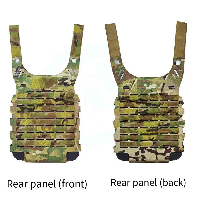 ICEPLATE EXO Tactical Vest Body Laser Cut Front And Rear Panels 500d Equipped With Hunting Combat Accessories