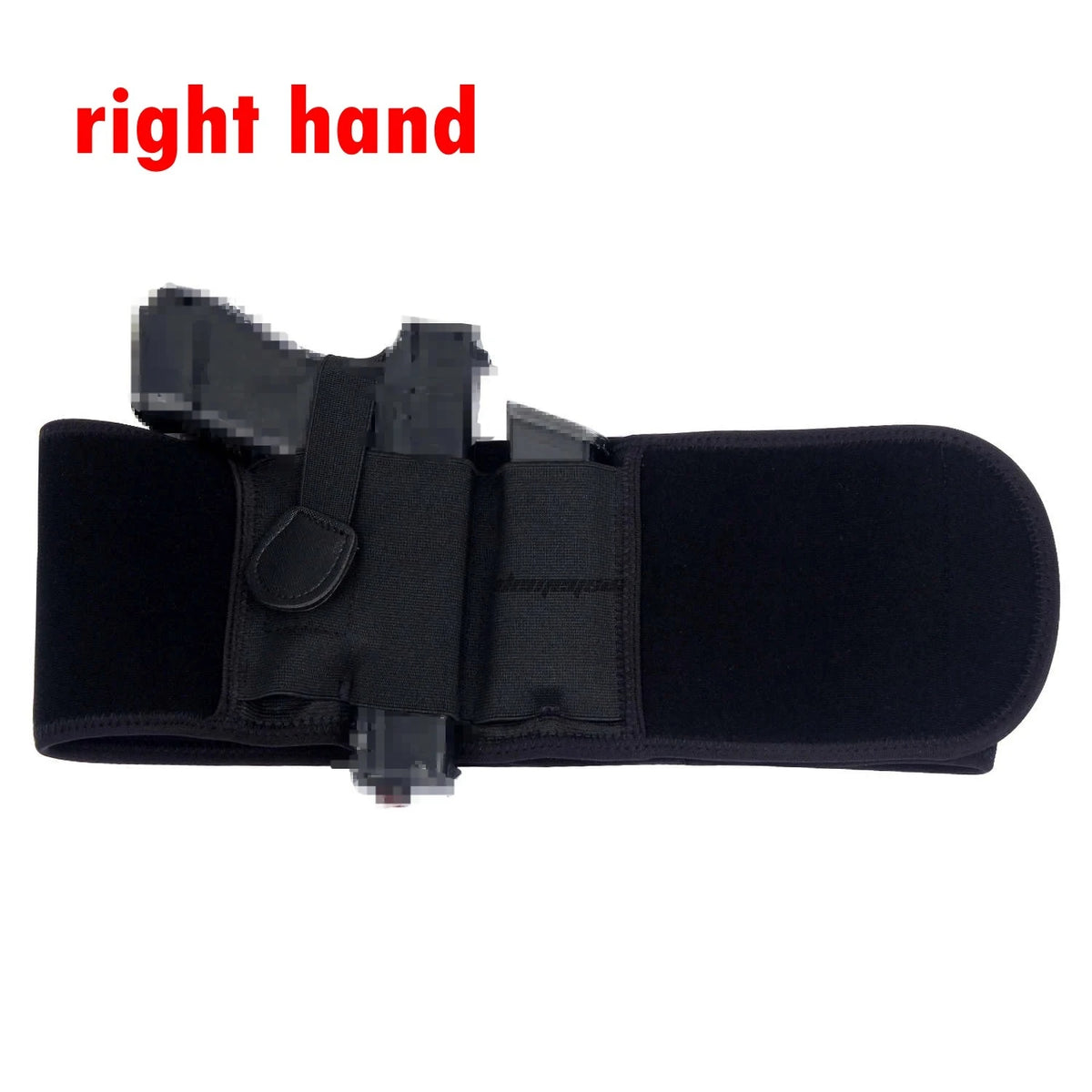 Tactical Belly Band Holster Concealed Carry Pistols Airsoft Right Left Hand Belt Holster for Sig Sauer Walther G19 / 26 / 43