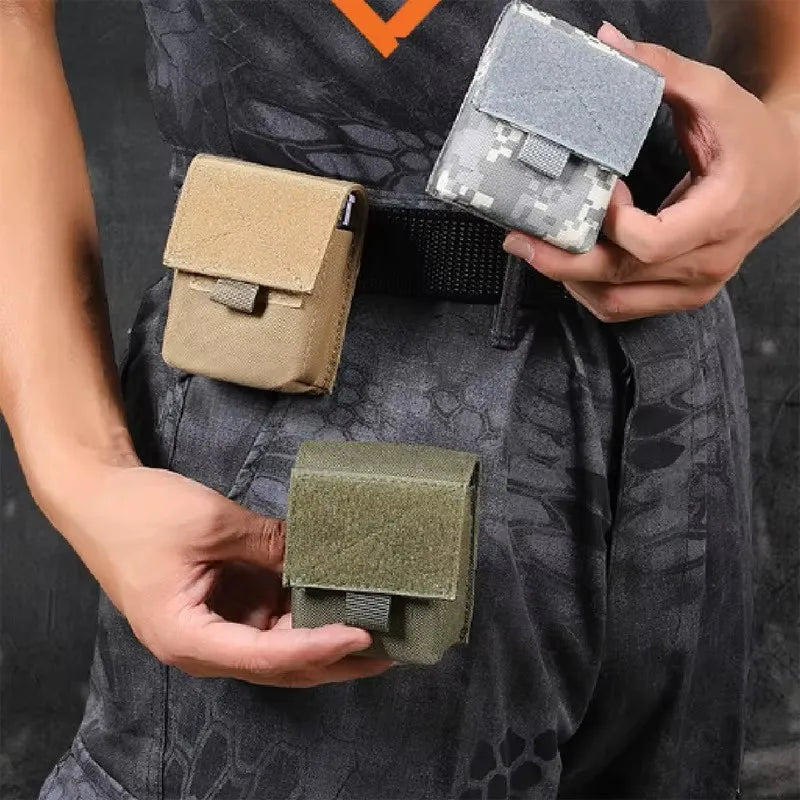 Small Utility EDC Gadget Gear Bag Molle Tactical Pouch Cigarette Holder Case Belt Bag Hunting Organizer Bag